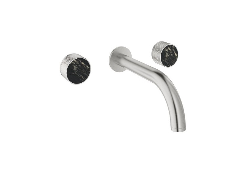 Atrio collection privée mélangeur 3 trous lavabotaille m Supersteel - 20589DC0 - Grohe