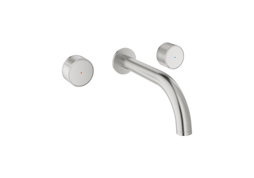 Atrio collection privée mélangeur 3 trous lavabotaille m Supersteel - 20589DC0 - Grohe