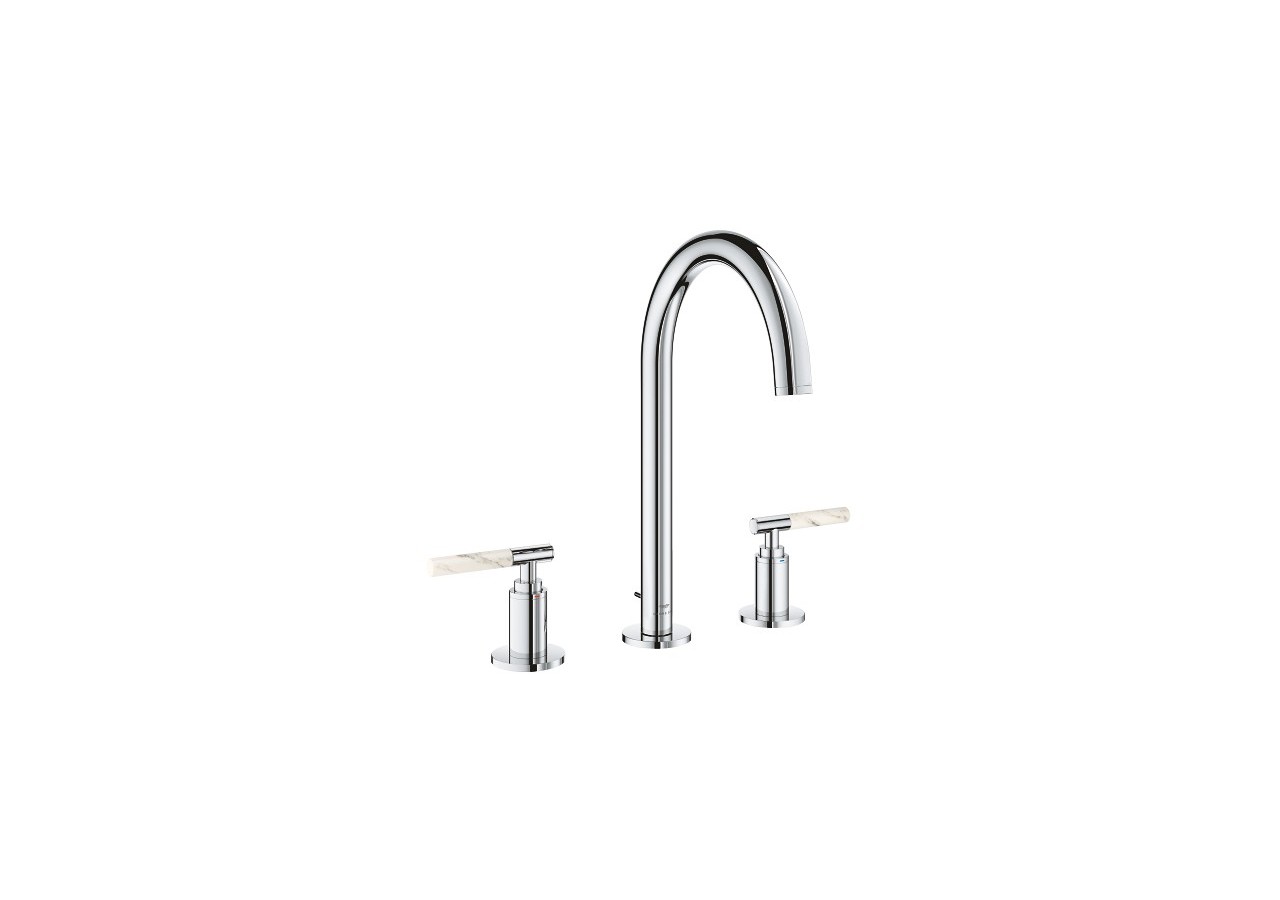 Atrio collection privée mélangeur 3 trous 1/2″ lavabo taille l Chromé - 20593000 - Grohe