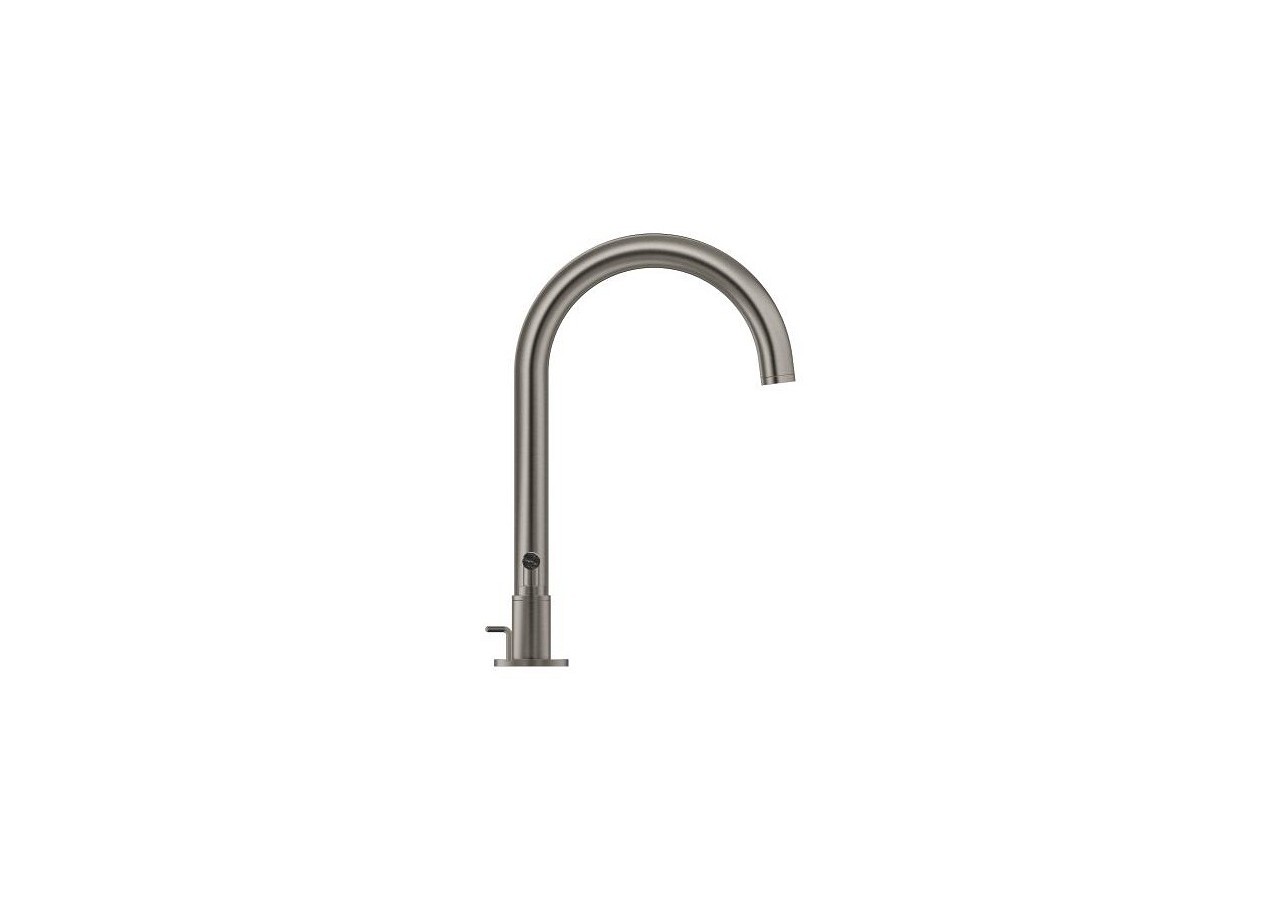 Atrio collection privée mélangeur 3 trous 1/2″ lavabo taille l Hard Graphite brossé - 20593AL0 - Grohe