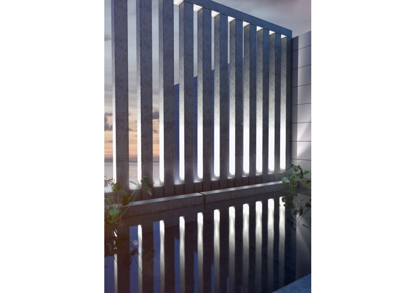 Éclairage extérieur OPTIC 2W - Beneito Faure : Confort'Mat