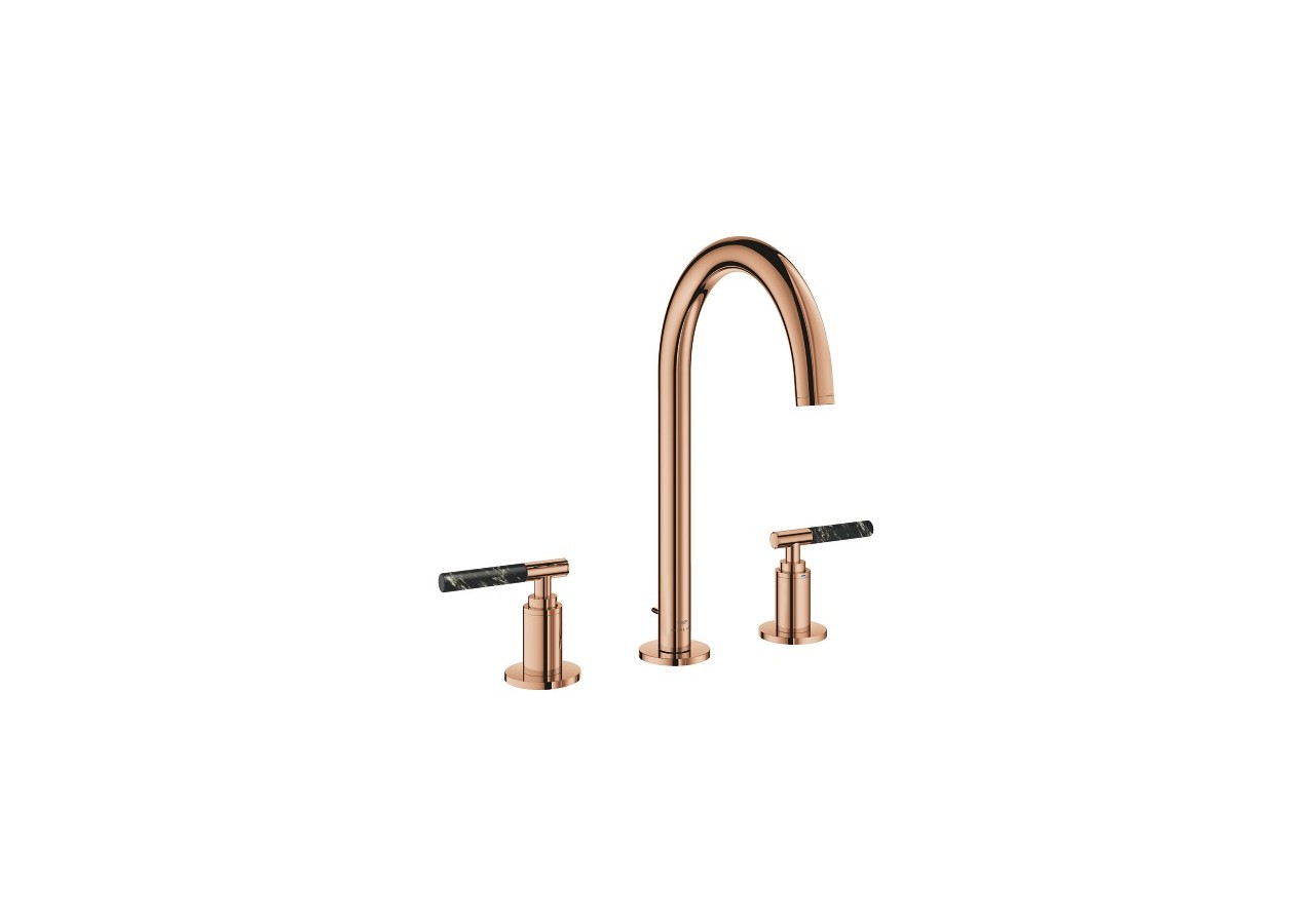 Atrio collection privée mélangeur 3 trous 1/2″ lavabo taille l Warm Sunset - 20593DA0 - Grohe