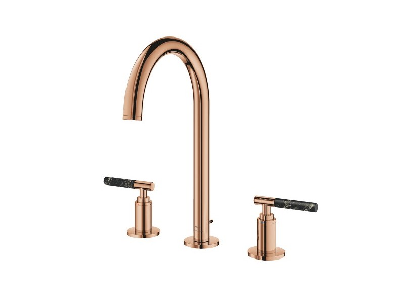 Atrio collection privée mélangeur 3 trous 1/2″ lavabo taille l Warm Sunset - 20593DA0 - Grohe