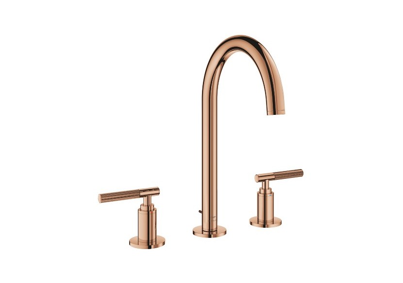 Atrio collection privée mélangeur 3 trous 1/2″ lavabo taille l Warm Sunset - 20593DA0 - Grohe