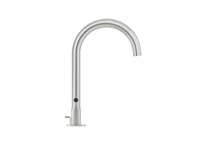 Atrio collection privée mélangeur 3 trous 1/2″ lavabo taille l Supersteel - 20593DC0 - Grohe