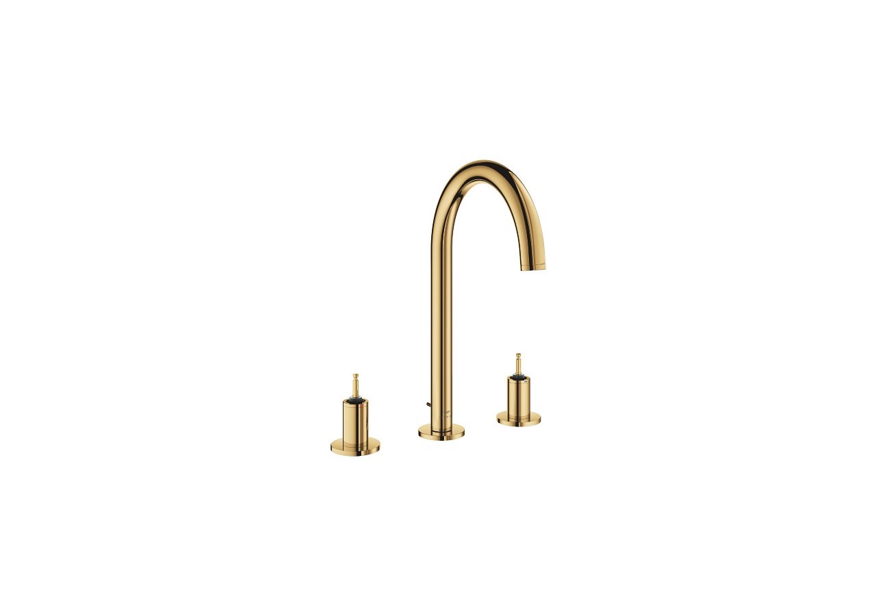 Atrio collection privée mélangeur 3 trous 1/2″ lavabo taille l Cool Sunrise - 20593GL0 - Grohe