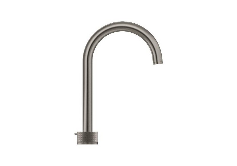 Atrio collection privée mélangeur 3 trous 1/2″ lavabo taille l Hard Graphite brossé - 20595AL0 - Grohe