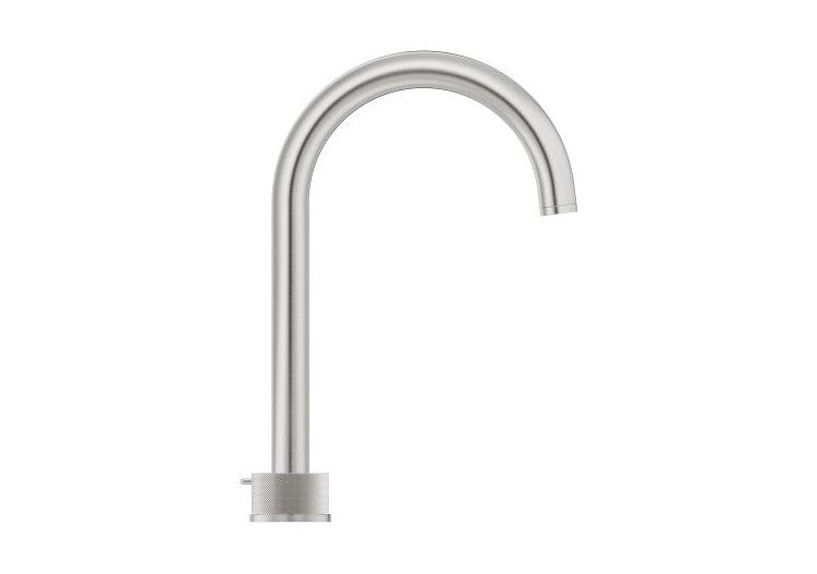 Atrio collection privée mélangeur 3 trous 1/2″ lavabo taille l Supersteel - 20595DC0 - Grohe 2