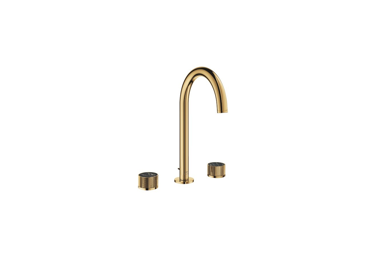 Atrio collection privée mélangeur 3 trous 1/2″ lavabo taille l Cool Sunrise - 20595GL0 - Grohe