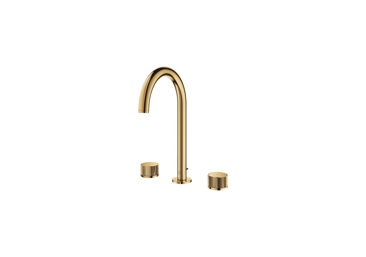 Atrio collection privée mélangeur 3 trous 1/2″ lavabo taille l Cool Sunrise - 20595GL0 - Grohe