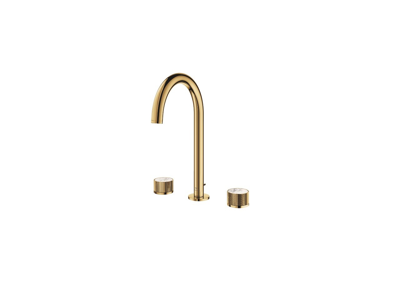 Atrio collection privée mélangeur 3 trous 1/2″ lavabo taille l Cool Sunrise - 20595GL0 - Grohe