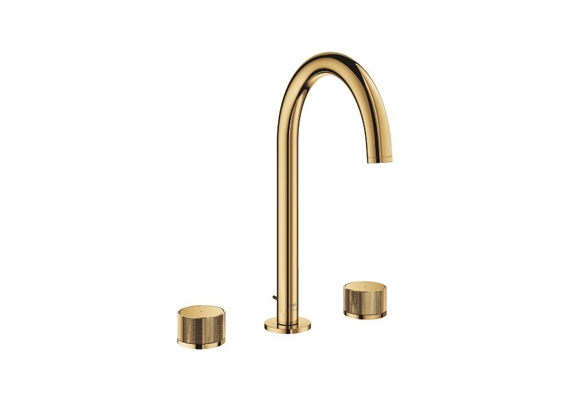 Atrio collection privée mélangeur 3 trous 1/2″ lavabo taille l Cool Sunrise - 20595GL0 - Grohe