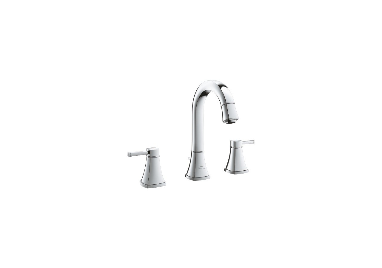 Grandera mélangeur 3 trous 1/2″ lavabo taille l Chromé - 20619000 - Grohe