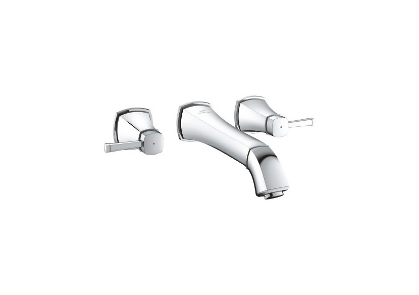 Grandera mélangeur 3 trous 1/2″ lavabo taille l Chromé - 20623000 - Grohe