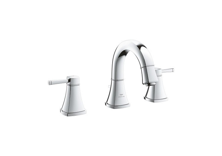 Grandera mélangeur 3 trous 1/2″ lavabo taille m Chromé - 20624000 - Grohe 2