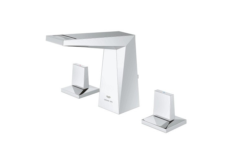 Allure brillant mélangeur 3 trous 1/2″ lavabo taille m Chromé - 20626000 - Grohe
