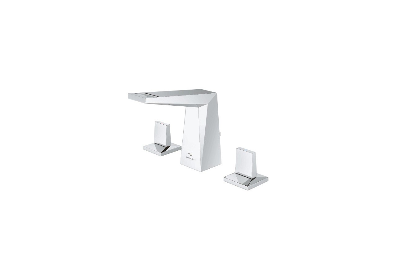 Allure brillant mélangeur 3 trous 1/2″ lavabo taille m Chromé - 20626000 - Grohe