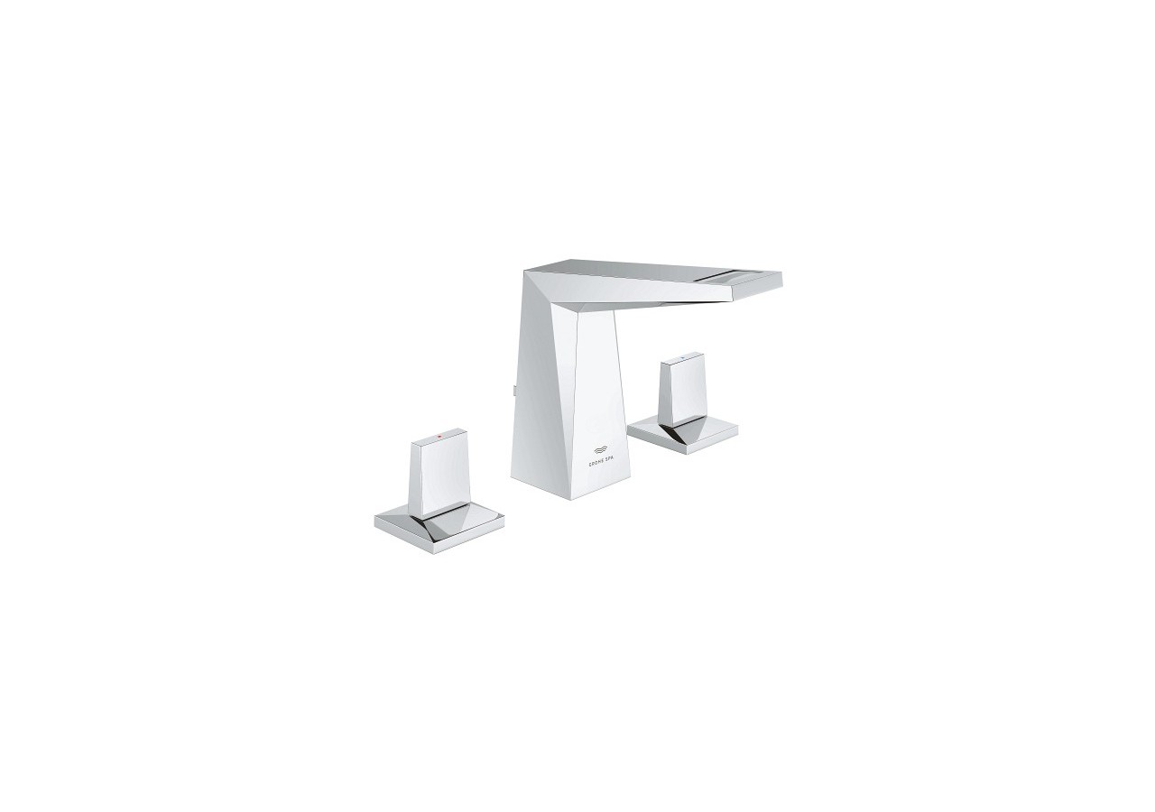 Allure brillant mélangeur 3 trous 1/2″ lavabo taille m Chromé - 20626000 - Grohe
