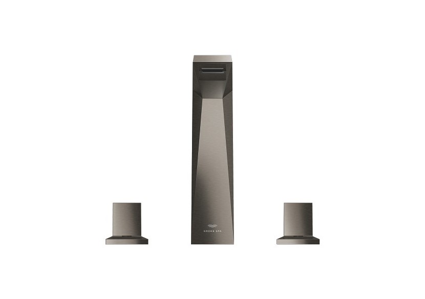 Allure brillant mélangeur 3 trous 1/2″ lavabo taille l Hard Graphite brossé - 20627AL0 - Grohe