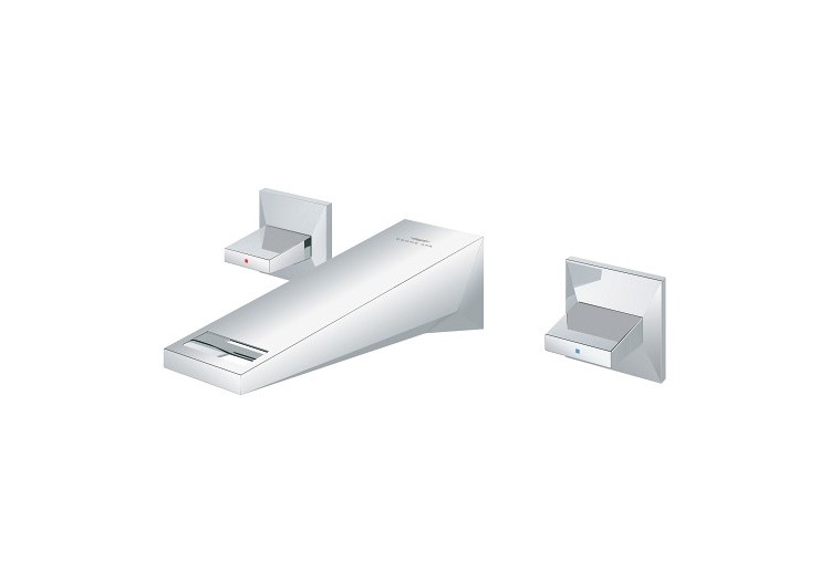 Allure brillant mélangeur 3 trous 1/2″ lavabo taille m Chromé - 20628000 - Grohe