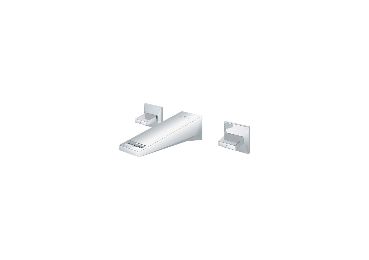 Allure brillant mélangeur 3 trous 1/2″ lavabo taille m Chromé - 20628000 - Grohe