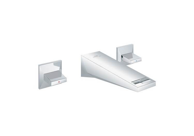 Allure brillant mélangeur 3 trous 1/2″ lavabo taille m Chromé - 20628000 - Grohe 2
