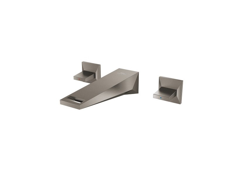 Allure brillant mélangeur 3 trous 1/2″ lavabo taille m Hard Graphite brossé - 20628AL0 - Grohe