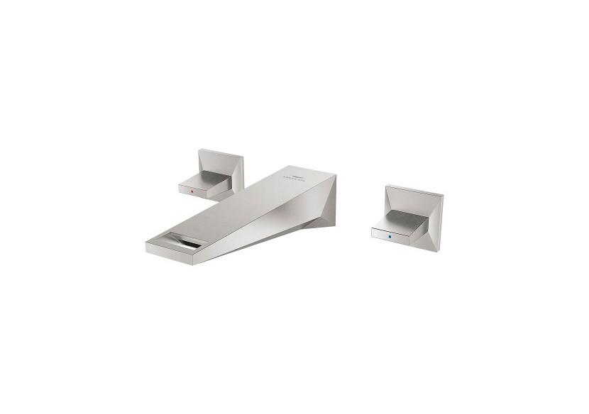 Allure brillant mélangeur 3 trous 1/2″ lavabo taille m Supersteel - 20628DC0 - Grohe