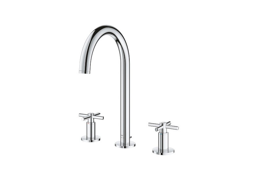 Atrio mélangeur 3 trous 1/2″ lavabo taille l Chromé - 20643000 - Grohe