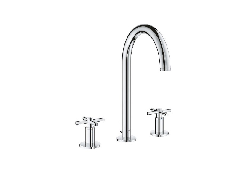 Atrio mélangeur 3 trous 1/2″ lavabo taille l Chromé - 20643000 - Grohe