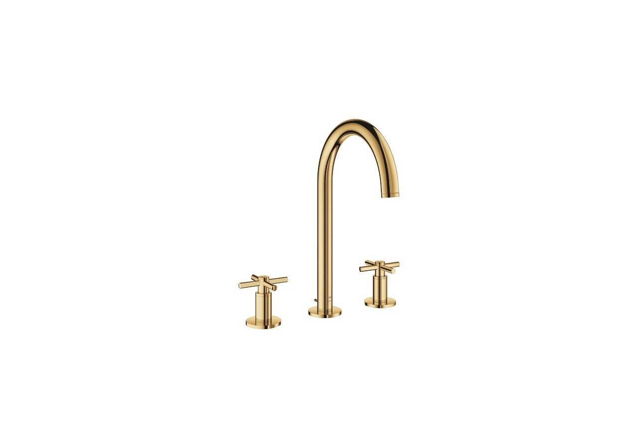 Atrio mélangeur 3 trous 1/2″ lavabo taille l Cool Sunrise - 20643GL0 - Grohe