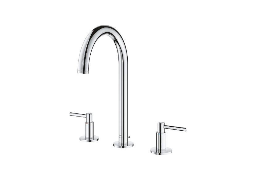 Atrio mélangeur 3 trous 1/2″ lavabo taille l Chromé - 20649000 - Grohe