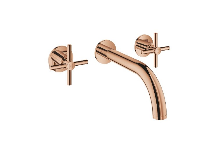 Atrio mélangeur 3 trous lavabotaille m Warm Sunset - 20661DA0 - Grohe 2