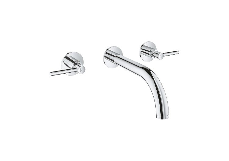 Atrio mélangeur 3 trous 1/2″ lavabo taille m Chromé - 20662000 - Grohe 2