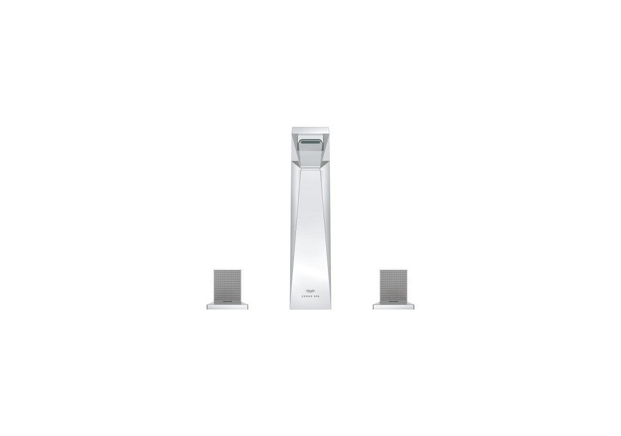 Allure brillant collection privée mélangeur 3 trous 1/2″ lavabo taille l Chromé - 20667000 - Grohe