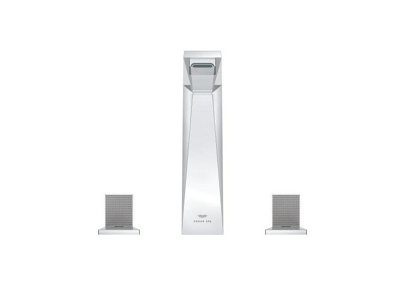 Allure brillant collection privée mélangeur 3 trous 1/2″ lavabo taille l Chromé - 20667000 - Grohe