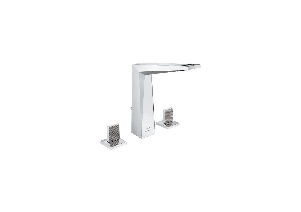 Allure brillant collection privée mélangeur 3 trous 1/2″ lavabo taille l Chromé - 20667000 - Grohe
