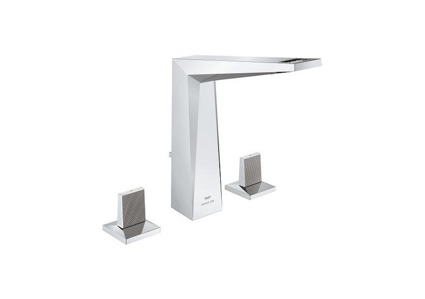 Allure brillant collection privée mélangeur 3 trous 1/2″ lavabo taille l Chromé - 20667000 - Grohe