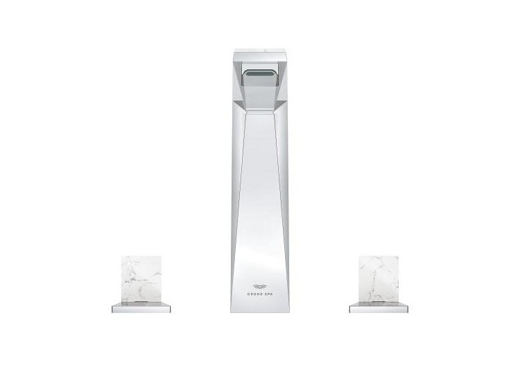 Allure brillant collection privée mélangeur 3 trous 1/2″ lavabo taille l Chromé - 20668000 - Grohe