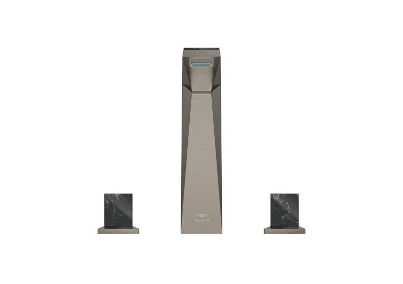 Allure brillant collection privée mélangeur 3 trous 1/2″ lavabo taille l Hard Graphite brossé - 20669AL0 - Grohe