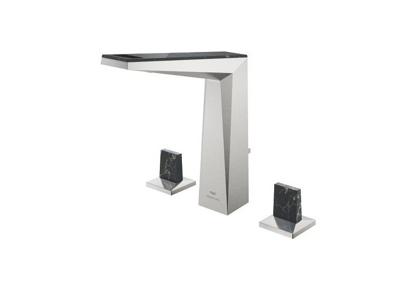 Allure brillant collection privée mélangeur 3 trous 1/2″ lavabo taille l Supersteel - 20669DC0 - Grohe