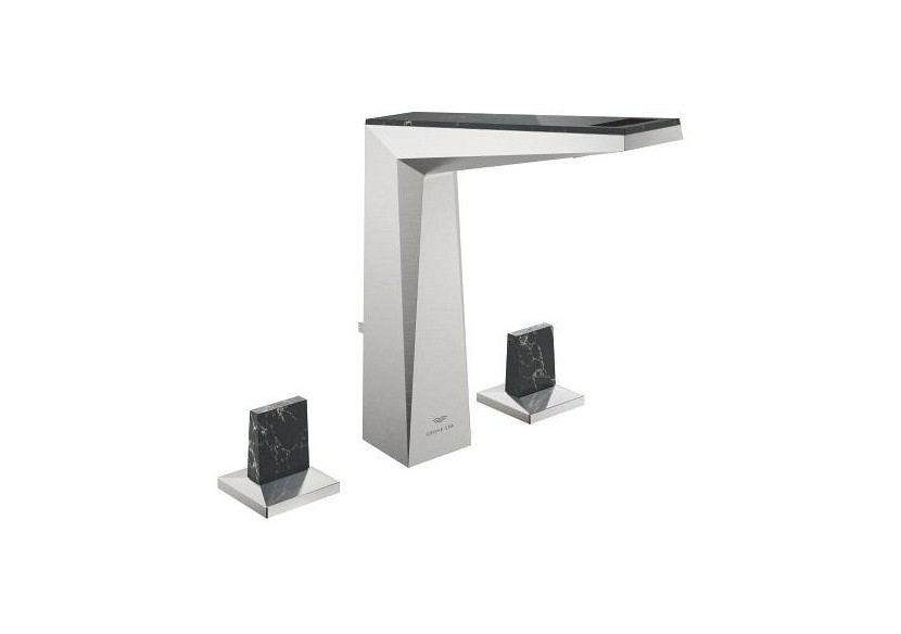 Allure brillant collection privée mélangeur 3 trous 1/2″ lavabo taille l Supersteel - 20669DC0 - Grohe