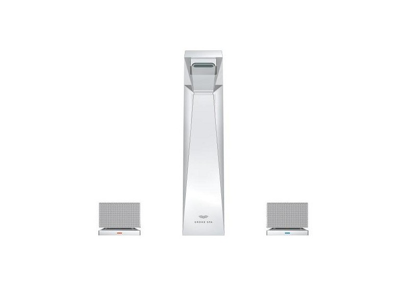 Allure brillant collection privée mélangeur 3 trous 1/2″ lavabo taille l Chromé - 20670000 - Grohe