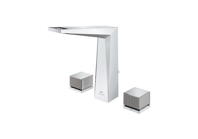 Allure brillant collection privée mélangeur 3 trous 1/2″ lavabo taille l Chromé - 20670000 - Grohe