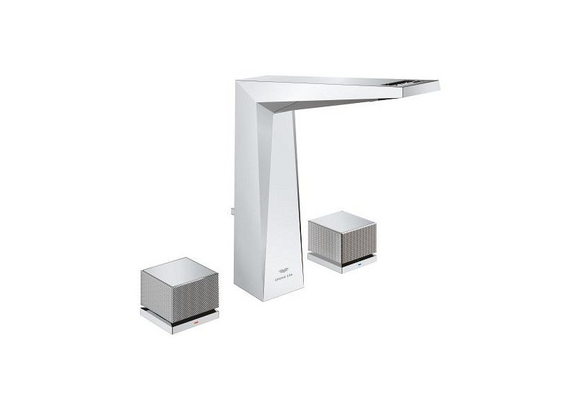 Allure brillant collection privée mélangeur 3 trous 1/2″ lavabo taille l Chromé - 20670000 - Grohe