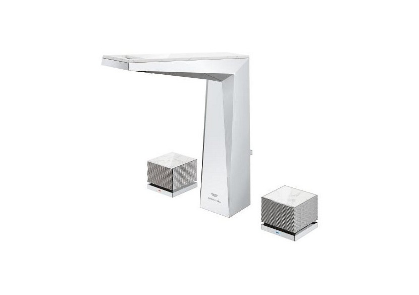Allure brillant collection privée mélangeur 3 trous 1/2″ lavabo taille l Chromé - 20671000 - Grohe
