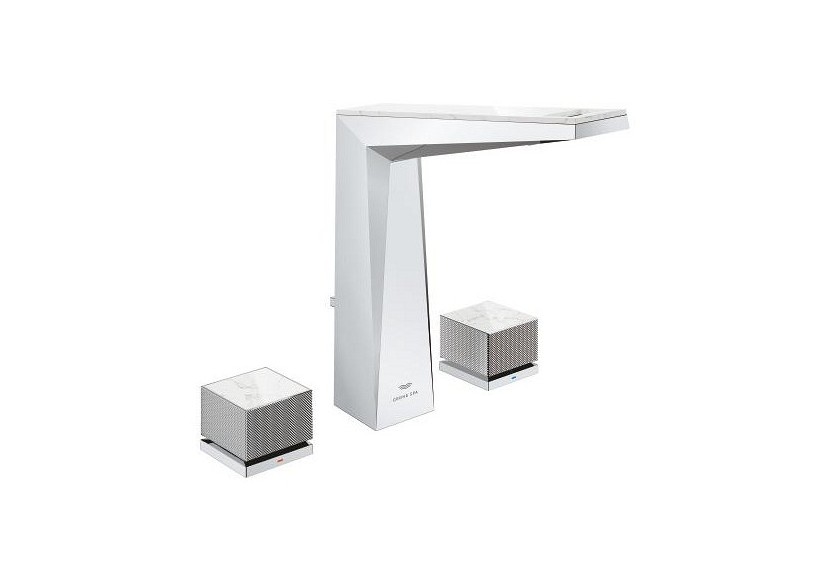 Allure brillant collection privée mélangeur 3 trous 1/2″ lavabo taille l Chromé - 20671000 - Grohe