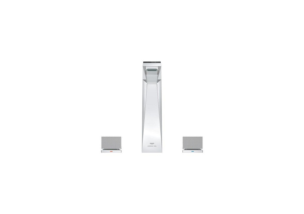 Allure brillant collection privée mélangeur 3 trous 1/2″ lavabo taille l Chromé - 20672000 - Grohe