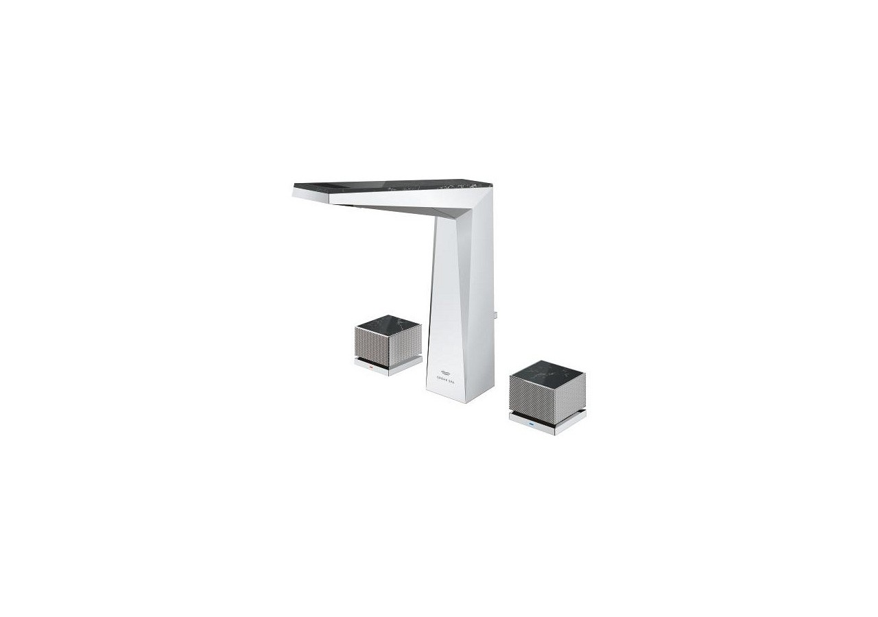 Allure brillant collection privée mélangeur 3 trous 1/2″ lavabo taille l Chromé - 20672000 - Grohe