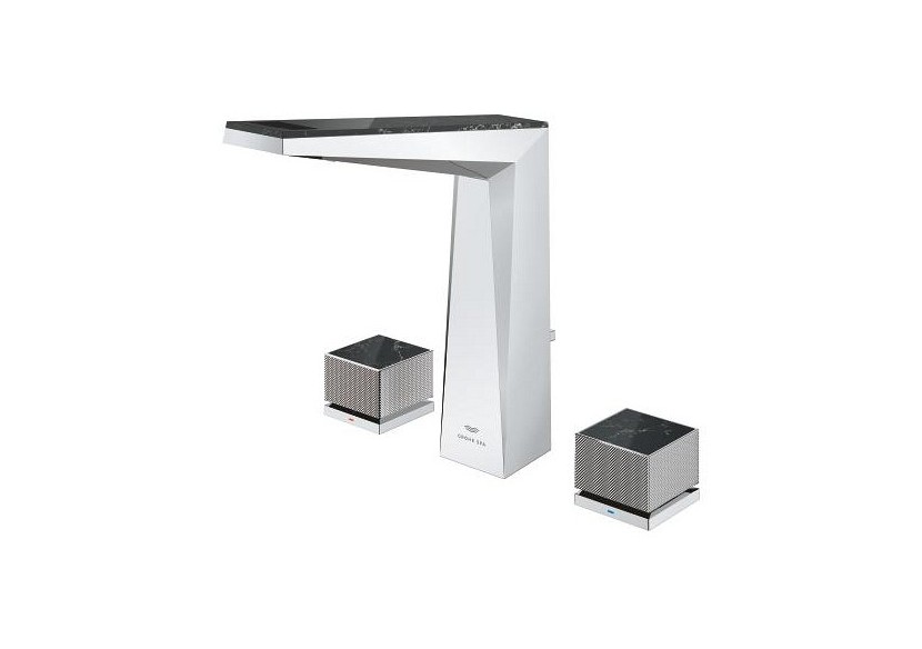 Allure brillant collection privée mélangeur 3 trous 1/2″ lavabo taille l Chromé - 20672000 - Grohe